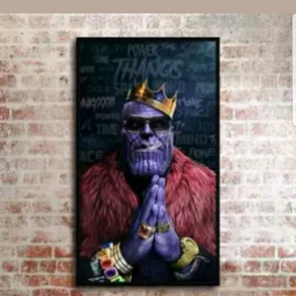 Thanos CANVAS WALL ART (UNFRAMED) - Picture 2 of 2